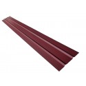 Temelie gard color cu două striații mată