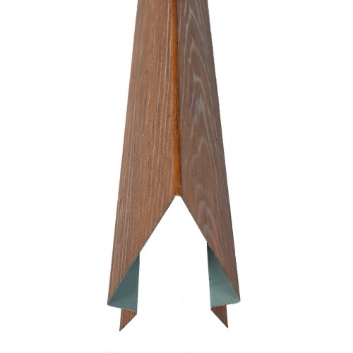 Coamă gard color imitație lemn 
