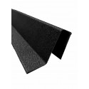 Coamă gard Modern Plus 0,50 mm Mat Ral 9005 - Negru