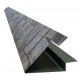 Coamă gard color 2 m 0,50 mm imitație piatră