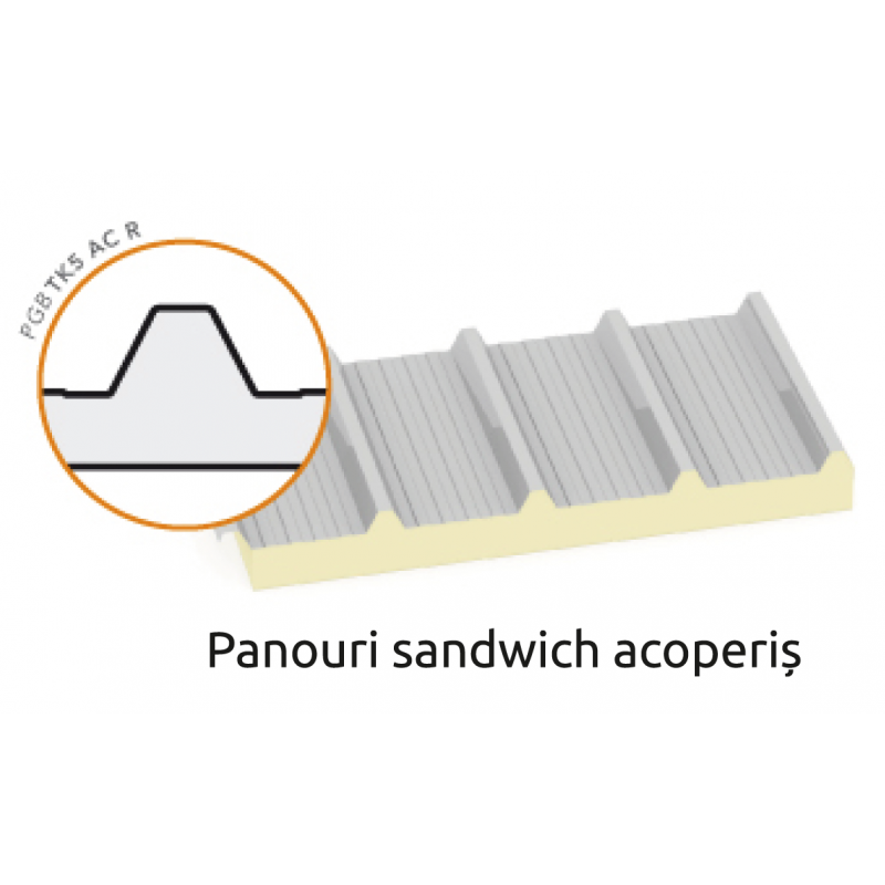 Panou sandwich acoperiş
