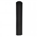 Ștacheți de gard Sigma 0,55 mm Vopsit față verso Ral 9005 - Negru
