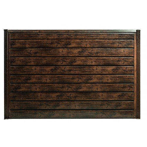 Panou cu ștacheți orizontali Modern Plus imitație lemn