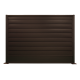 Panou gard cu profil Modern Plus dublu vopsit RAL9005 - Negru