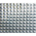 Tablă fagure zincată 1 x 2 m 0,8 mm